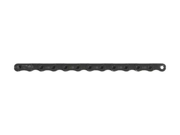 SRAM X0 Eagle T-Type Flattop Chain - 12-Speed 126 Links Solid Pin Includes PowerLock Connector PVD Coated Dark Polar For Sale