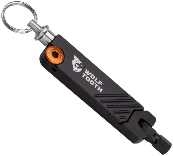 Wolf Tooth 6-Bit Hex Wrench Multi-Tool with Keyring - Green Fashion - Image 3