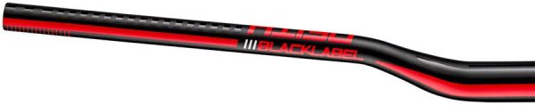 Deity Blacklabel 800 Handlebar - 25mm Rise - 800mm Width - 31.8mm Clamp - Black w  Red For Discount - Image 2