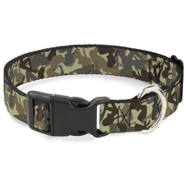 Plastic Clip Collar - Mud Flap Girls Camo Browns on Sale