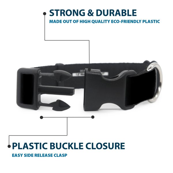 Plastic Clip Collar - I WOULDN T TOUCH YOU WITH A DIRTY SOCK!!! Black White Sale - Image 4